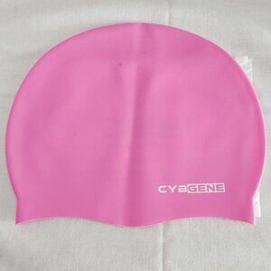CybGene Swim Cap - Silicone - Pink - New Never Used